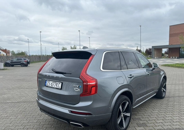 Volvo XC 90 cena 172000 przebieg: 99583, rok produkcji 2018 z Szczecin małe 781